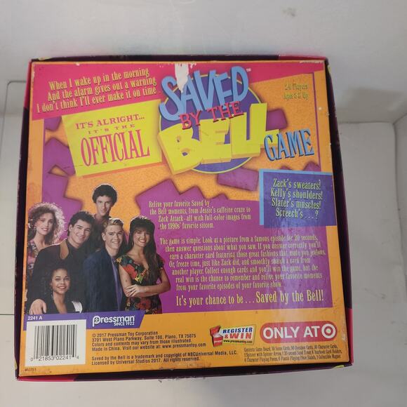 Vintage Saved By the Bell game complete - Picture 7 of 7